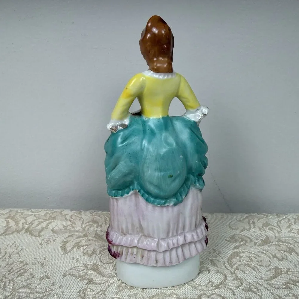 Japan Vintage Porcelain China Colonial Woman Figurine - 6 1/2